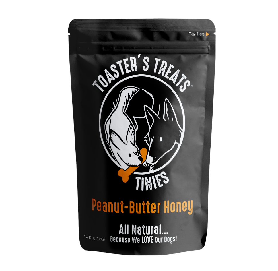 Hand-Made TINIES Training Treats Peanut-Butter Honey