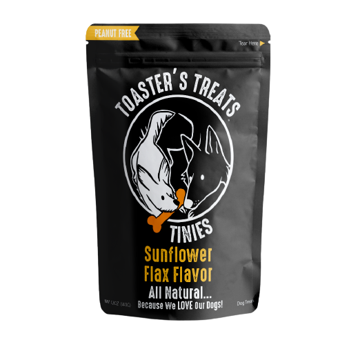 TINIES Training Treats Sunflower Flax  Flavor Crunchy